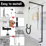 Adjustable Pet Grooming Table Arm with Clamp - Image 6