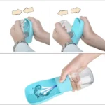 300ml Foldable Pet Water Bottle - Image 5