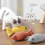 3-Piece Catnip Fish Toy Set - Image 6