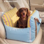Plush Pet Car Seat & Travel Bed