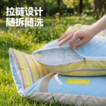 Plush Pet Car Seat & Travel Bed - Image 3