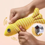 3-Piece Catnip Fish Toy Set