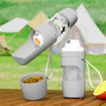 2-in-1 Portable Pet Water Bottle & Food Container