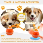 Motion-Activated Dog Ball with Rope - Image 2