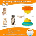 Interactive Treat-Dispensing Dog Puzzle - Image 2
