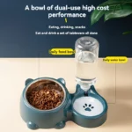 2-in-1 Gravity Pet Feeder & Water Dispenser - Image 2