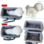 Waterproof Small Pet Armrest Car Seat - Image 4