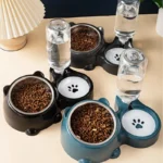 2-in-1 Gravity Pet Feeder & Water Dispenser